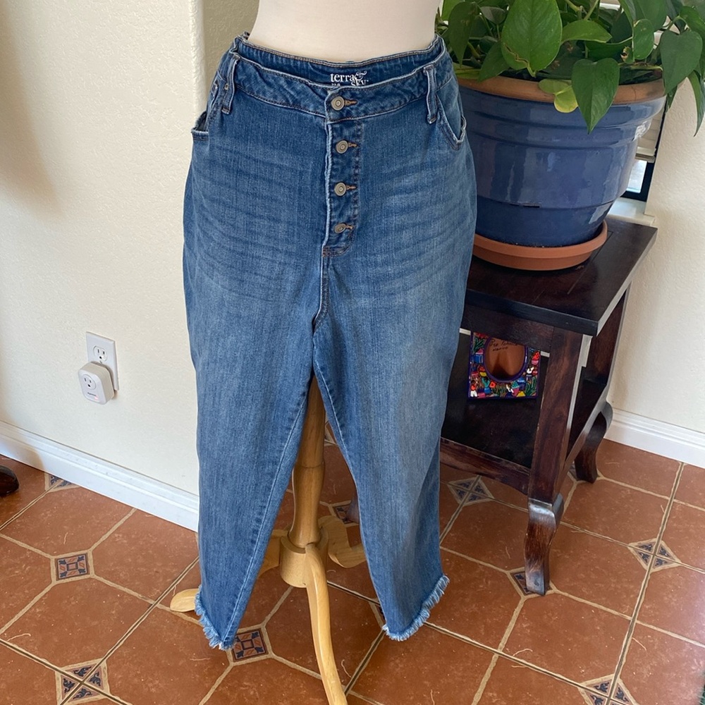 Button Up Jeans size 22 W